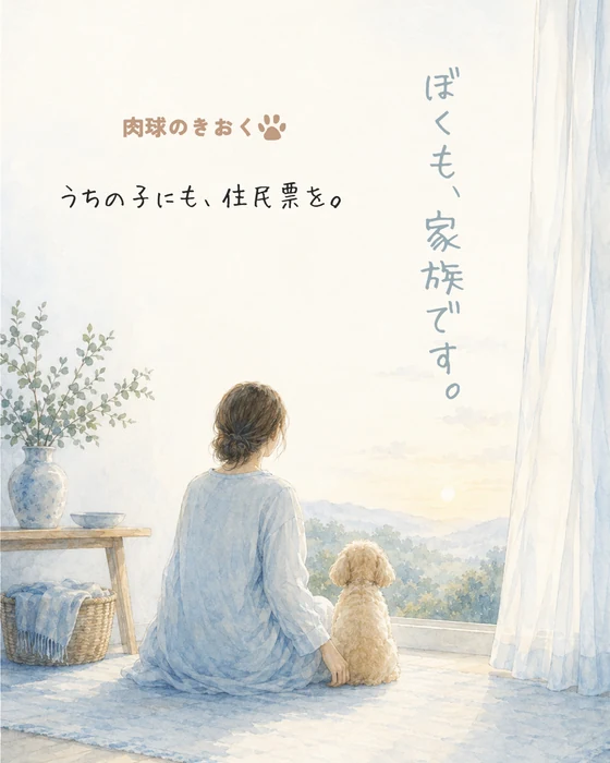 ぼくの住民票の表紙